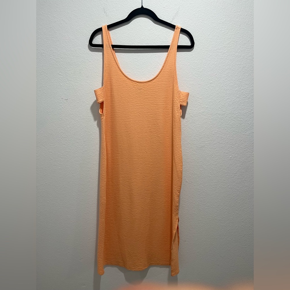 Reef Sleeveless Peach Midi Dress
